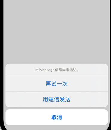 富川apple维修iPhone上无法正常发送iMessage信息